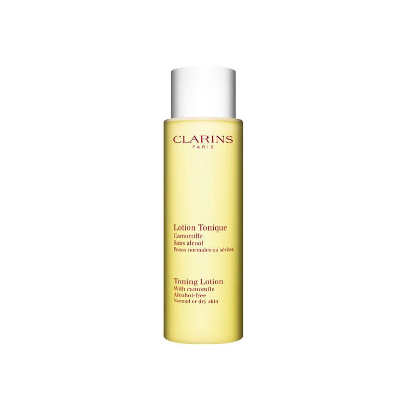 Clarins Lotion Tonique Camomille, Sans alcool, Peaux normales