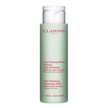 Clarins Lait Démaquillant Velours, Herbes des Alpes, Moringa