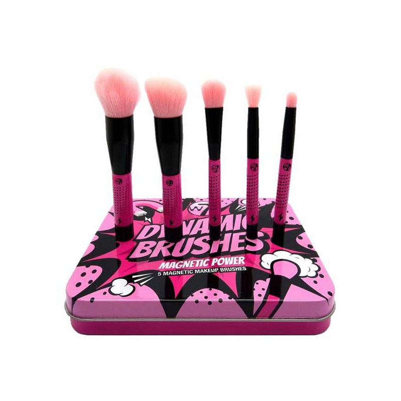 W7 Dynamic Brushes 5-Piece Magnetic Makeup Brush Set