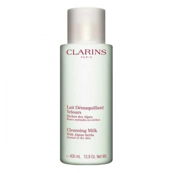 Clarins Lait Démaquillant Velours, Herbes des Alpes, Moringa