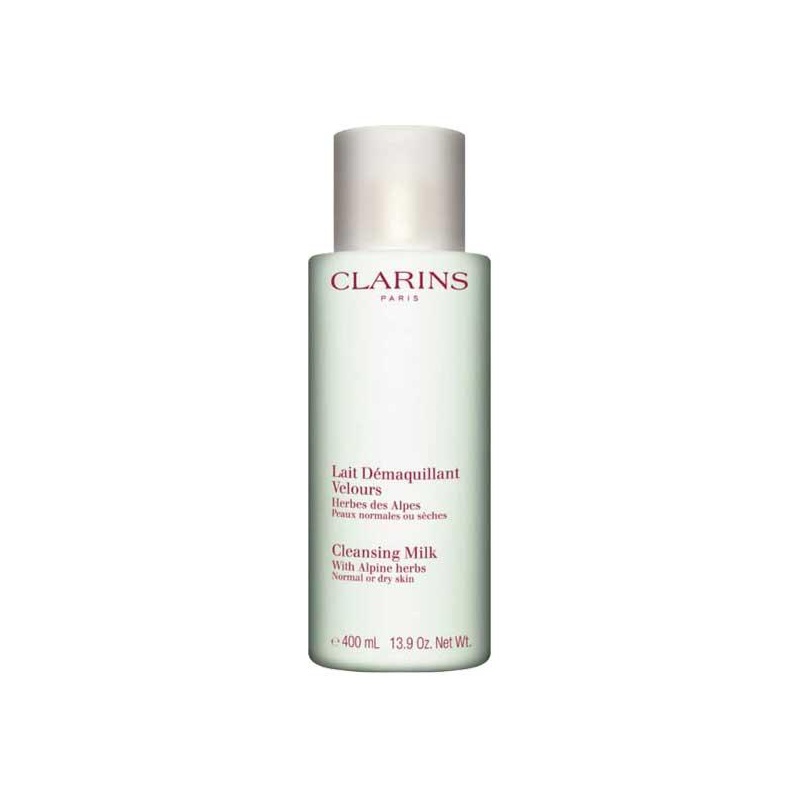 Clarins Lait Démaquillant Velours, Herbes des Alpes, Moringa