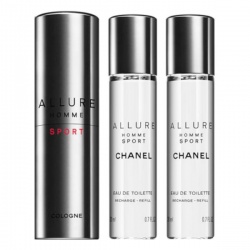 Chanel Allure Homme Sport, 3x20ml 3145891233001