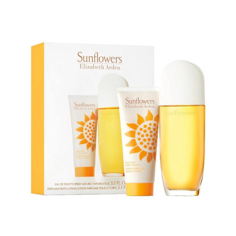 Elizabeth Arden Sunflowers Set, 100ml + BL 100ml 0085805248574